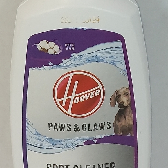 Hoover Paws & Claws Spot Clean Carpet Cleaning Formula Premix 6oz Cotton Breeze - Picture 6 of 7